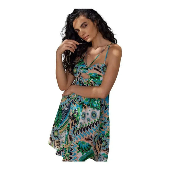 Anthropologie The Last Sunset Dress - Picture 1 of 9